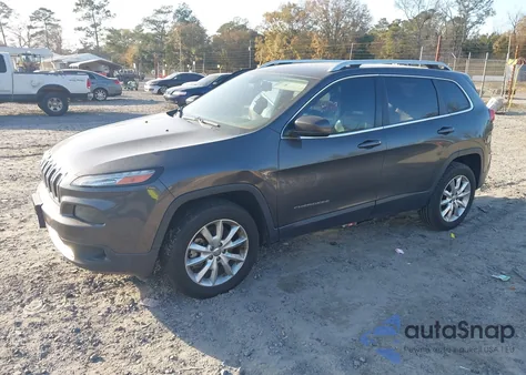 2014 Jeep Cherokee Limited from USA, damaged, VIN 1C4PJMDB3EW300330